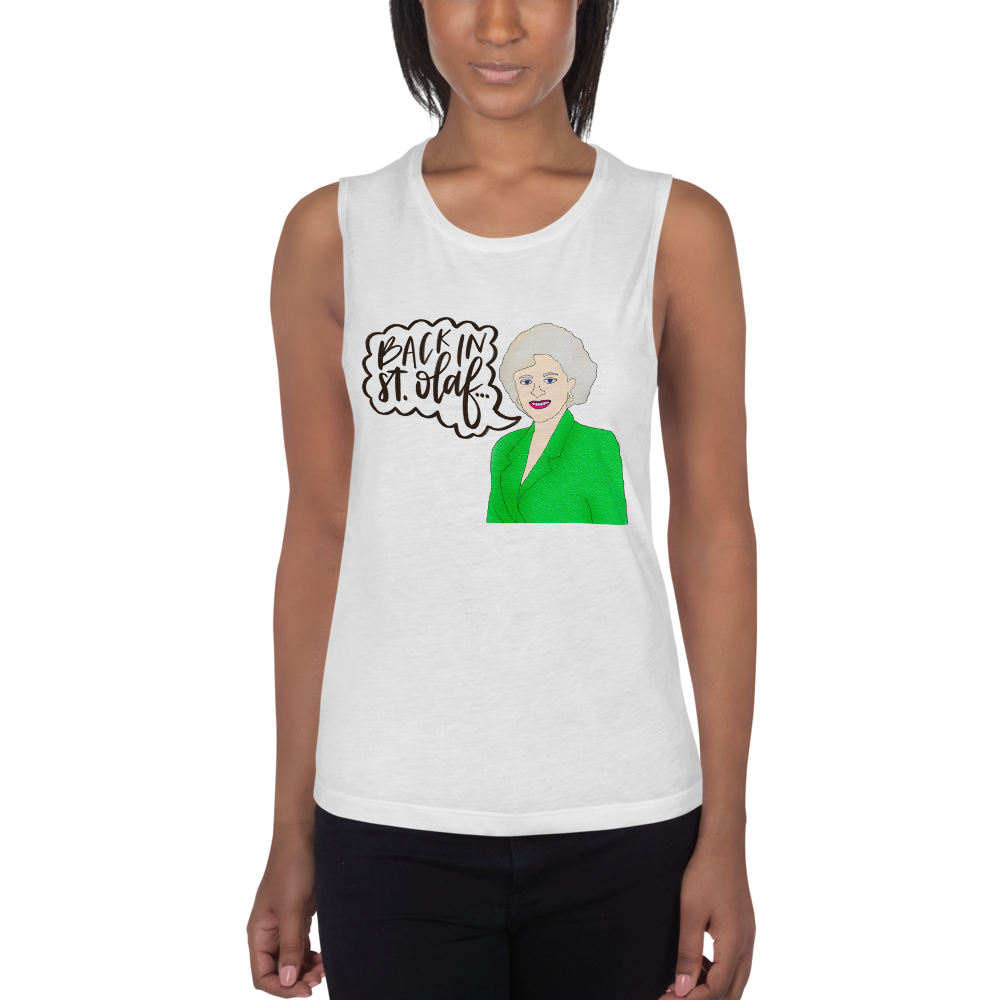 Rose Nylund - Golden Girls - Ladies’ Muscle Tank - MurderSheBought