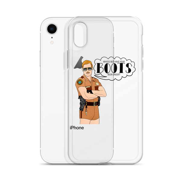 Lt. Jim Dangle - Reno 911 - iPhone Case - MurderSheBought