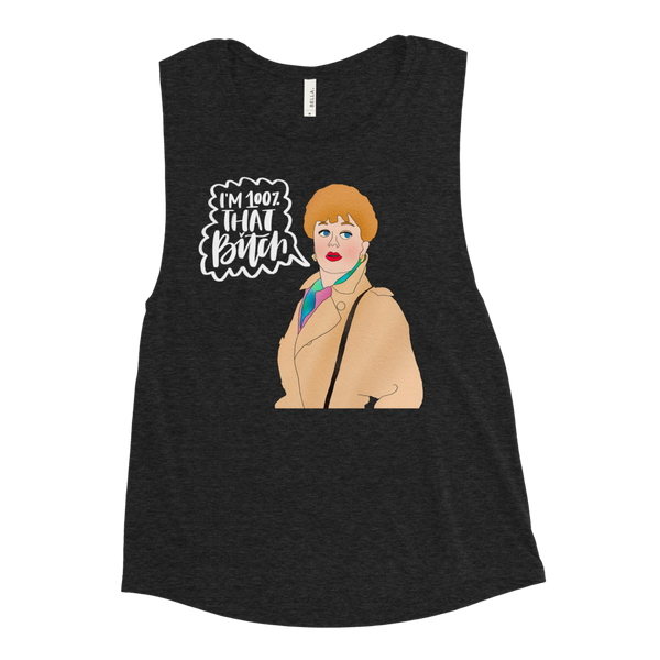 Jessica Fletcher - Murder, She Wrote - Ladies’ Muscle Tank - MurderSheBought