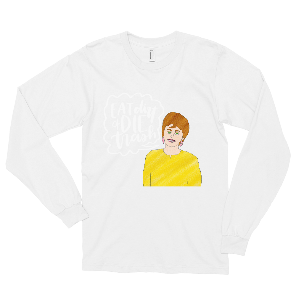 Blanche Devereaux - Golden Girls - Long Sleeve T-Shirt - MurderSheBought