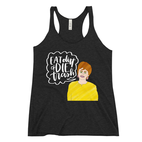 Blanche Devereaux - Golden Girls - Racerback Tank - MurderSheBought