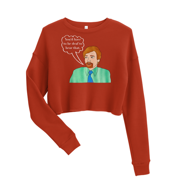 Murray Hewitt - Flight of the Conchords - Crop Sweatshirt - MurderSheBought