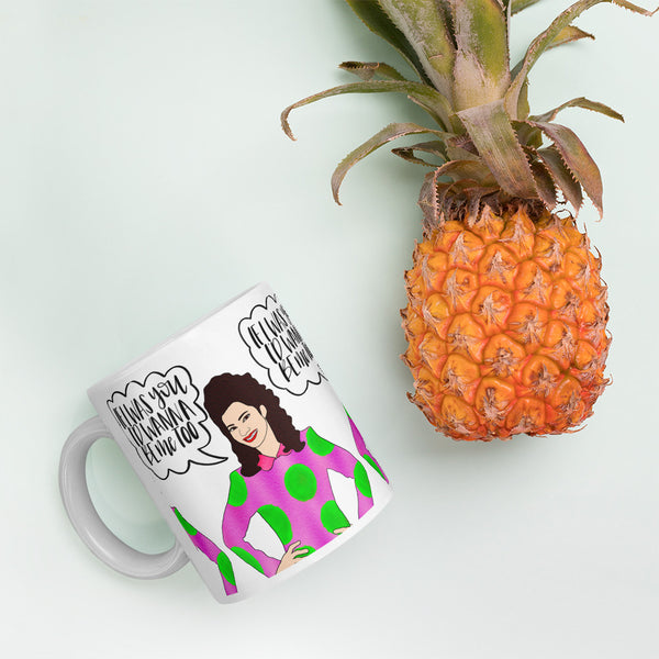 Fran Fine - The Nanny - Coffee Mug - MurderSheBought