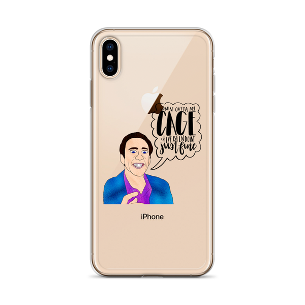 Nicolas Cage - iPhone Case - MurderSheBought