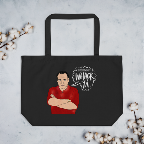 Tony Soprano - The Sopranos - Large Tote Bag - MurderSheBought