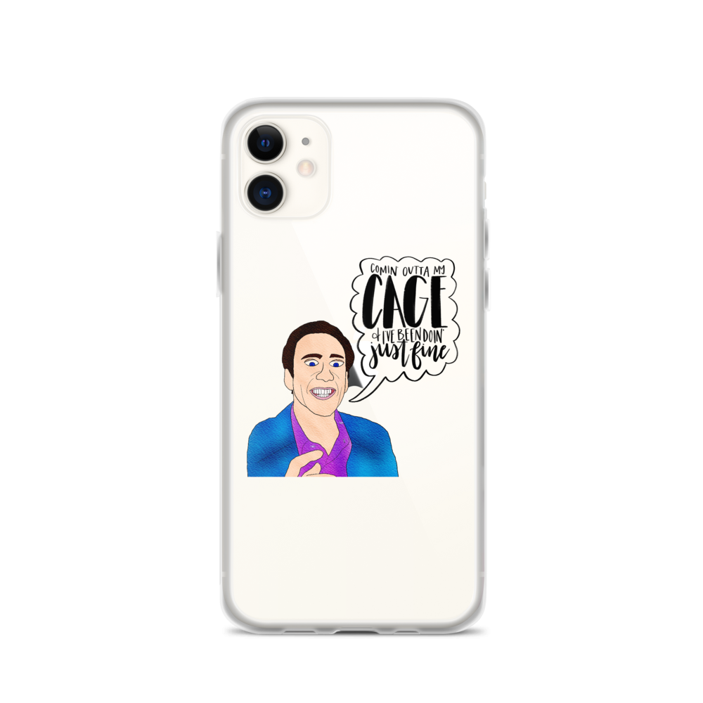 Nicolas Cage - iPhone Case - MurderSheBought