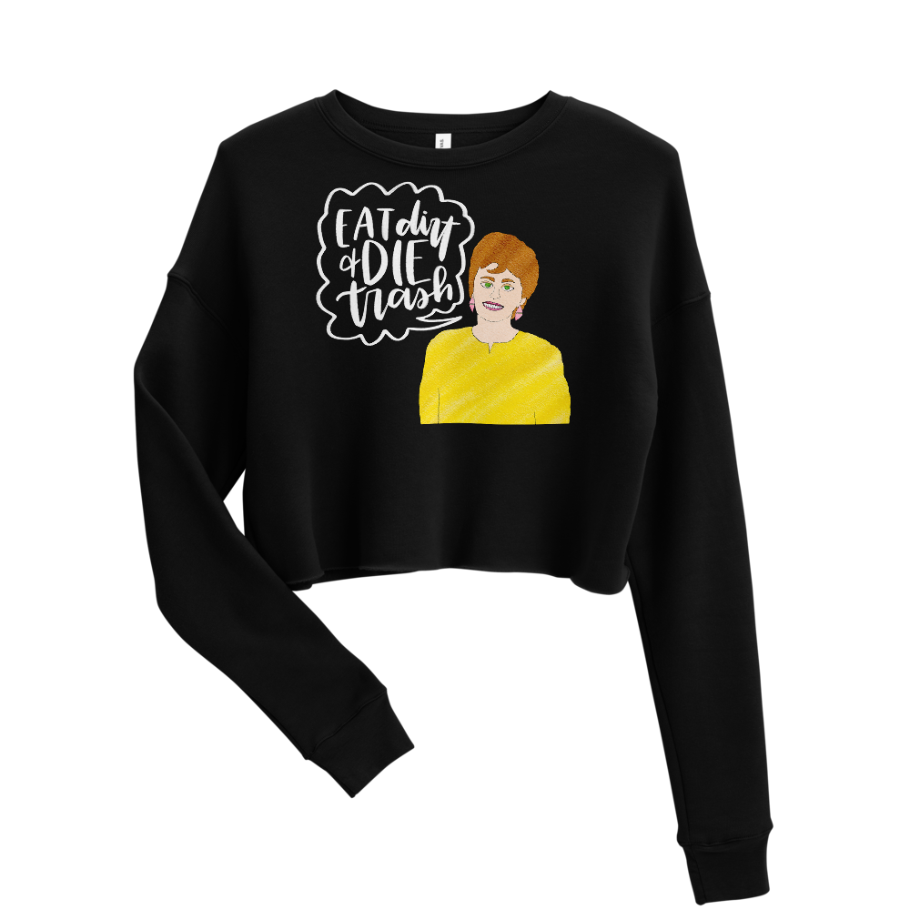 Blanche Devereaux - Golden Girls - Crop Sweatshirt - MurderSheBought