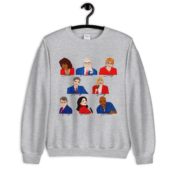 90's Talk Show Hosts - Sweatshirt - MurderSheBought