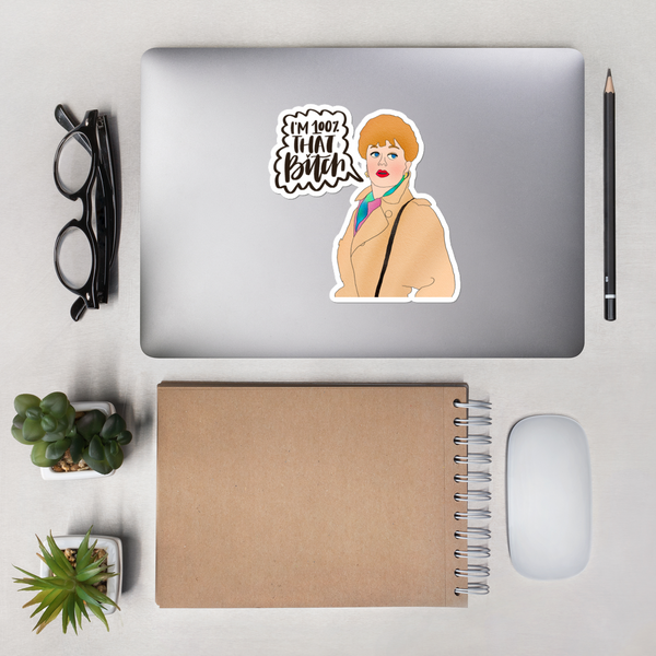 Jessica Fletcher - Murder, She Wrote - Sticker - MurderSheBought