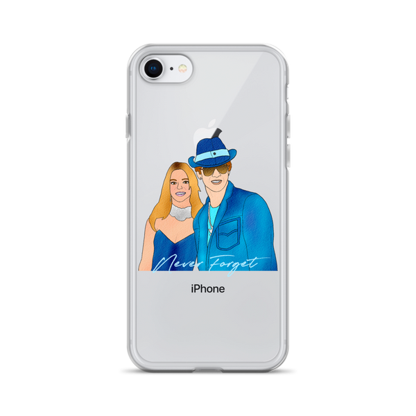 Britney & Justin iPhone Case - MurderSheBought