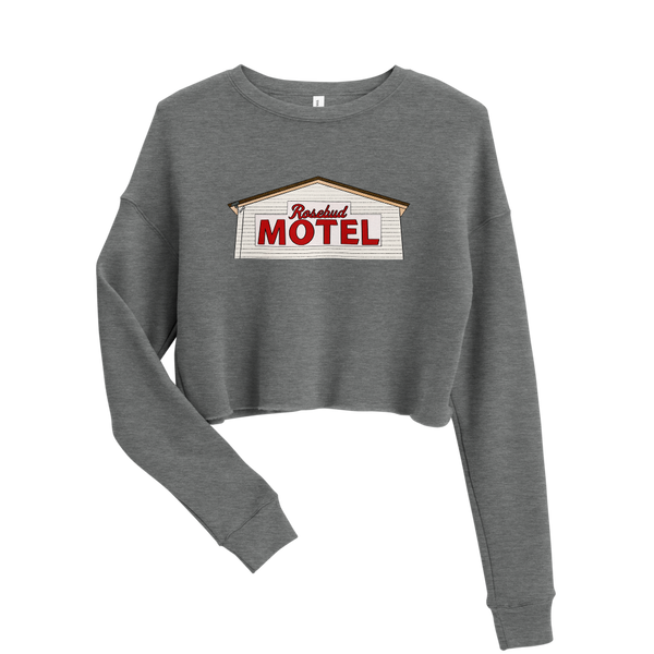 Rosebud Motel - Schitt's Creek - Crop Sweatshirt - MurderSheBought