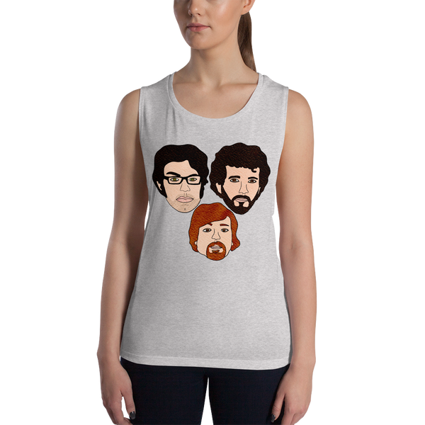 Flight of the Conchords - Ladies’ Muscle Tank - MurderSheBought