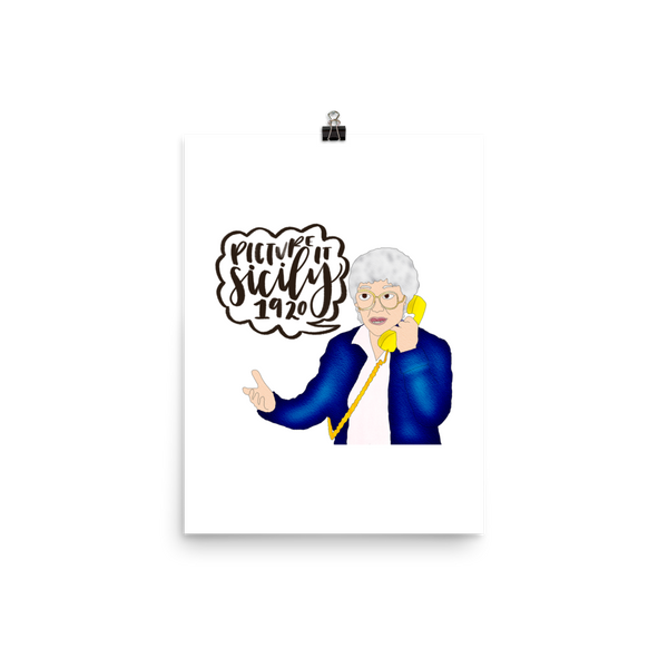 Sophia Petrillo - Golden Girls - Poster - MurderSheBought