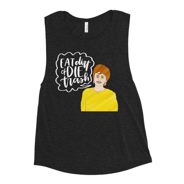 Blanche Devereaux - Golden Girls - Ladies’ Muscle Tank - MurderSheBought