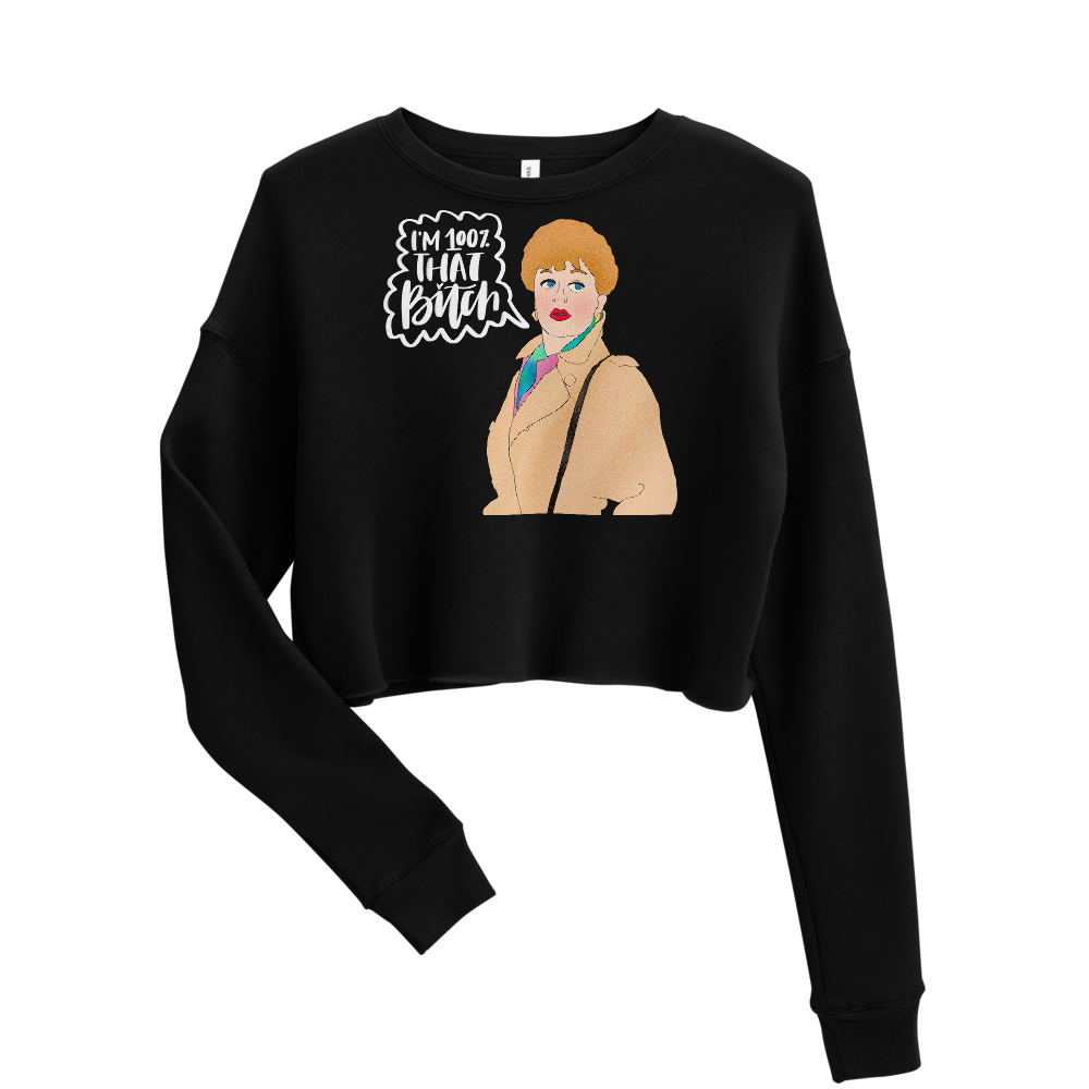 Jessica Fletcher - Murder, She Wrote - Crop Sweatshirt - MurderSheBought