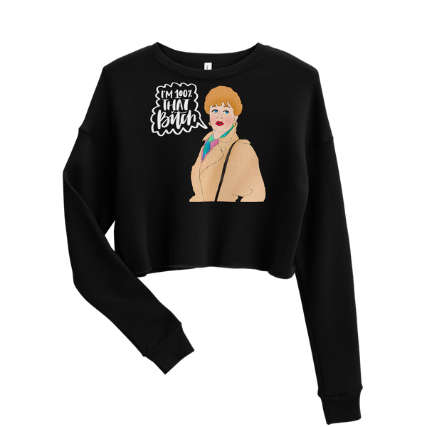 Jessica Fletcher - Murder, She Wrote - Crop Sweatshirt - MurderSheBought