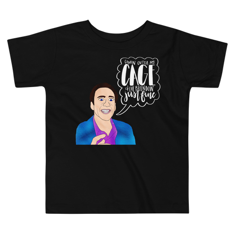 Nicolas Cage - Toddler T-Shirt - MurderSheBought