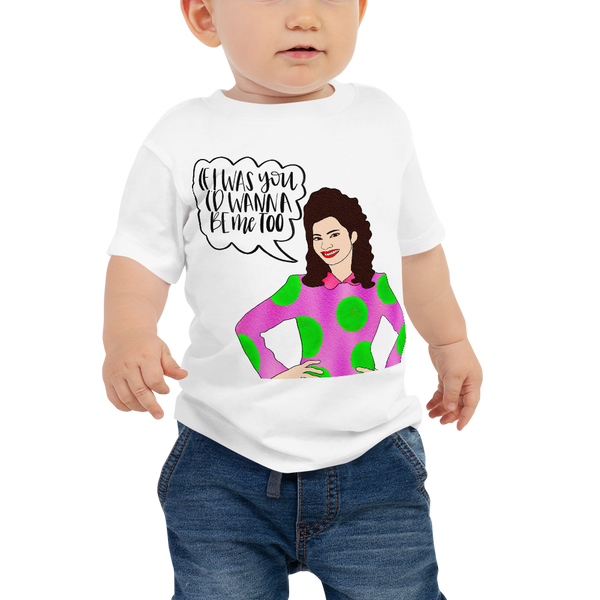 Fran Fine - The Nanny - Baby T-Shirt - MurderSheBought