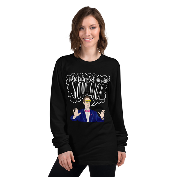 Bill Nye - Long Sleeve T-Shirt - MurderSheBought