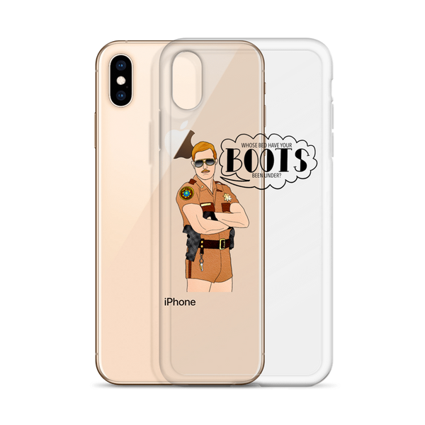 Lt. Jim Dangle - Reno 911 - iPhone Case - MurderSheBought