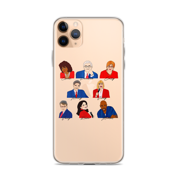 90's Talk Show Hosts - iPhone Case - MurderSheBought