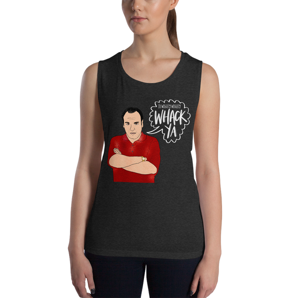 Tony Soprano - The Sopranos - Ladies’ Muscle Tank - MurderSheBought