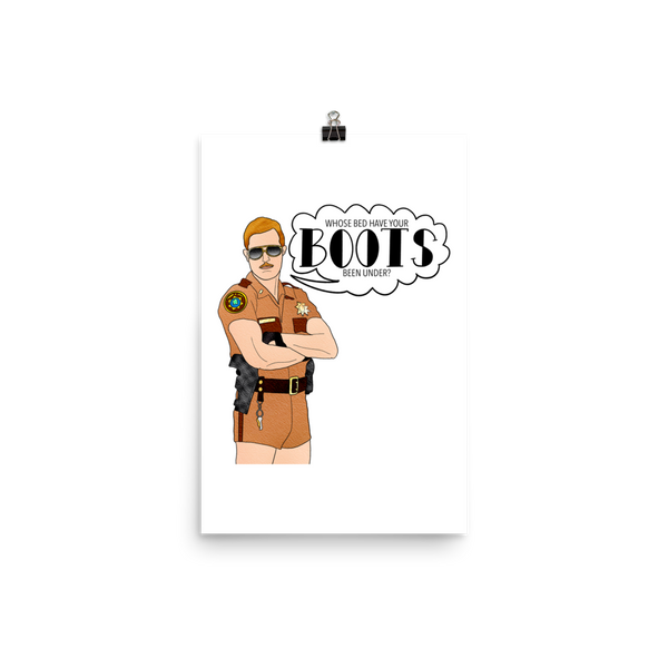 Lt. Jim Dangle - Reno 911 - Poster - MurderSheBought