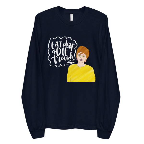 Blanche Devereaux - Golden Girls - Long Sleeve T-Shirt - MurderSheBought