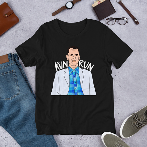 Forrest Gump - Run Forrest Run - T-Shirt - MurderSheBought