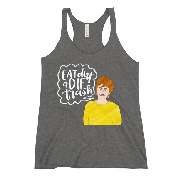 Blanche Devereaux - Golden Girls - Racerback Tank - MurderSheBought