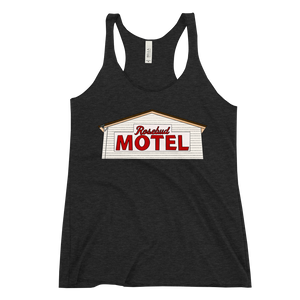 Rosebud Motel - Schitt's Creek - Racerback Tank - MurderSheBought