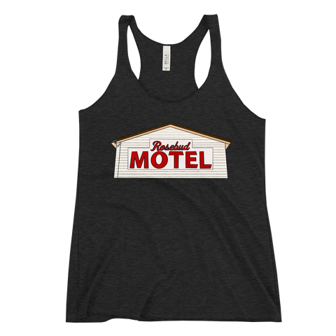 Rosebud Motel - Schitt's Creek - Racerback Tank - MurderSheBought