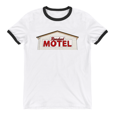 Rosebud Motel - Schitt's Creek - Ringer T-Shirt - MurderSheBought