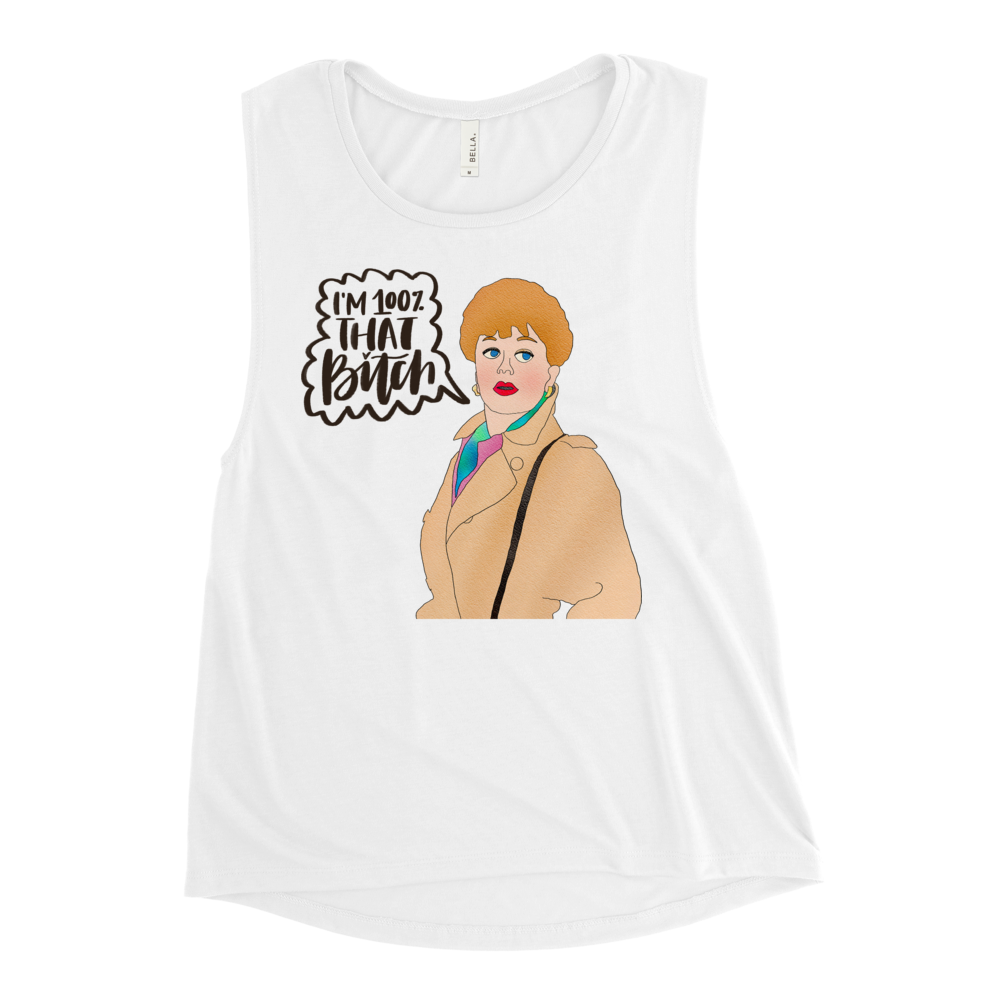 Jessica Fletcher - Murder, She Wrote - Ladies’ Muscle Tank - MurderSheBought