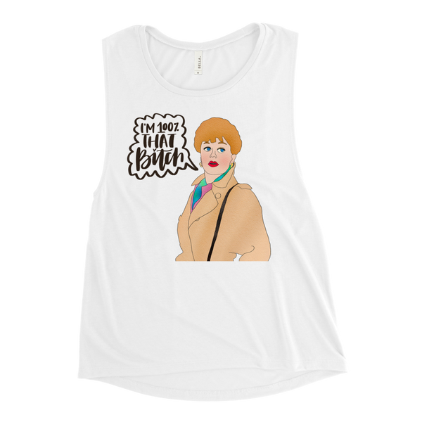 Jessica Fletcher - Murder, She Wrote - Ladies’ Muscle Tank - MurderSheBought