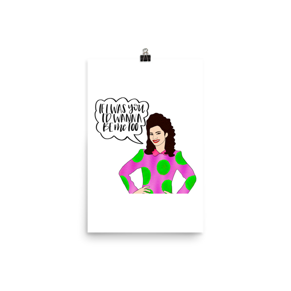 Fran Fine - The Nanny - Poster - MurderSheBought