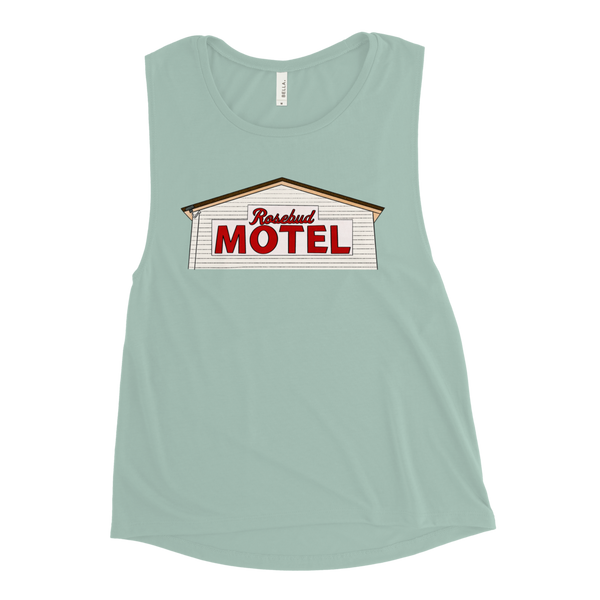 Rosebud Motel - Schitt's Creek - Ladies’ Muscle Tank - MurderSheBought