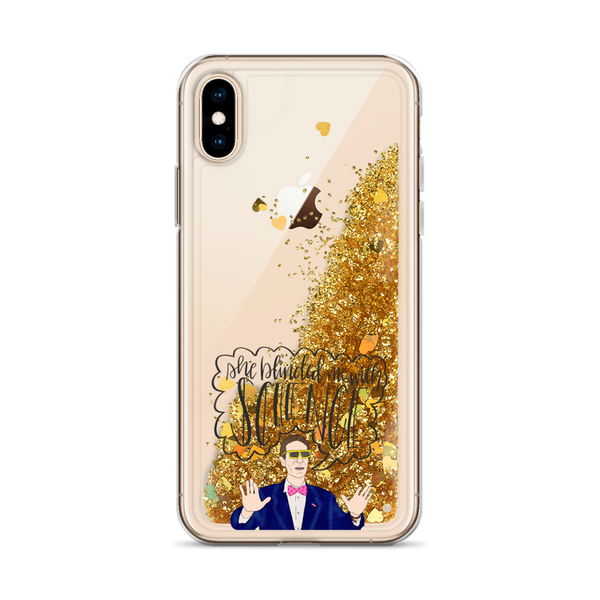 Bill Nye - Liquid Glitter Phone Case - MurderSheBought