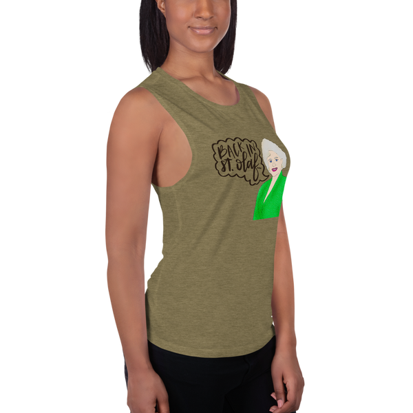 Rose Nylund - Golden Girls - Ladies’ Muscle Tank - MurderSheBought