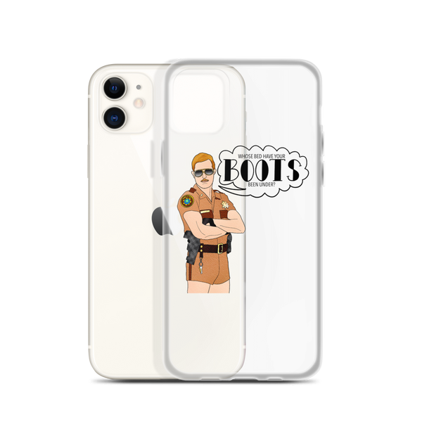 Lt. Jim Dangle - Reno 911 - iPhone Case - MurderSheBought