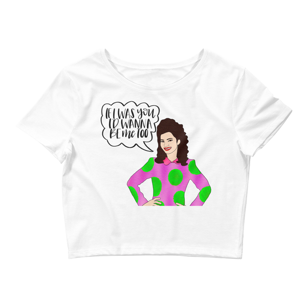 Fran Fine - The Nanny - Crop Top - MurderSheBought