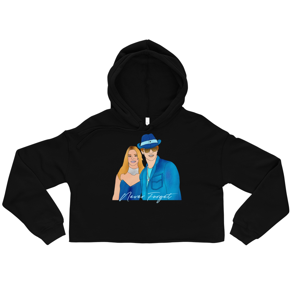 Britney & Justin Hoodie - MurderSheBought