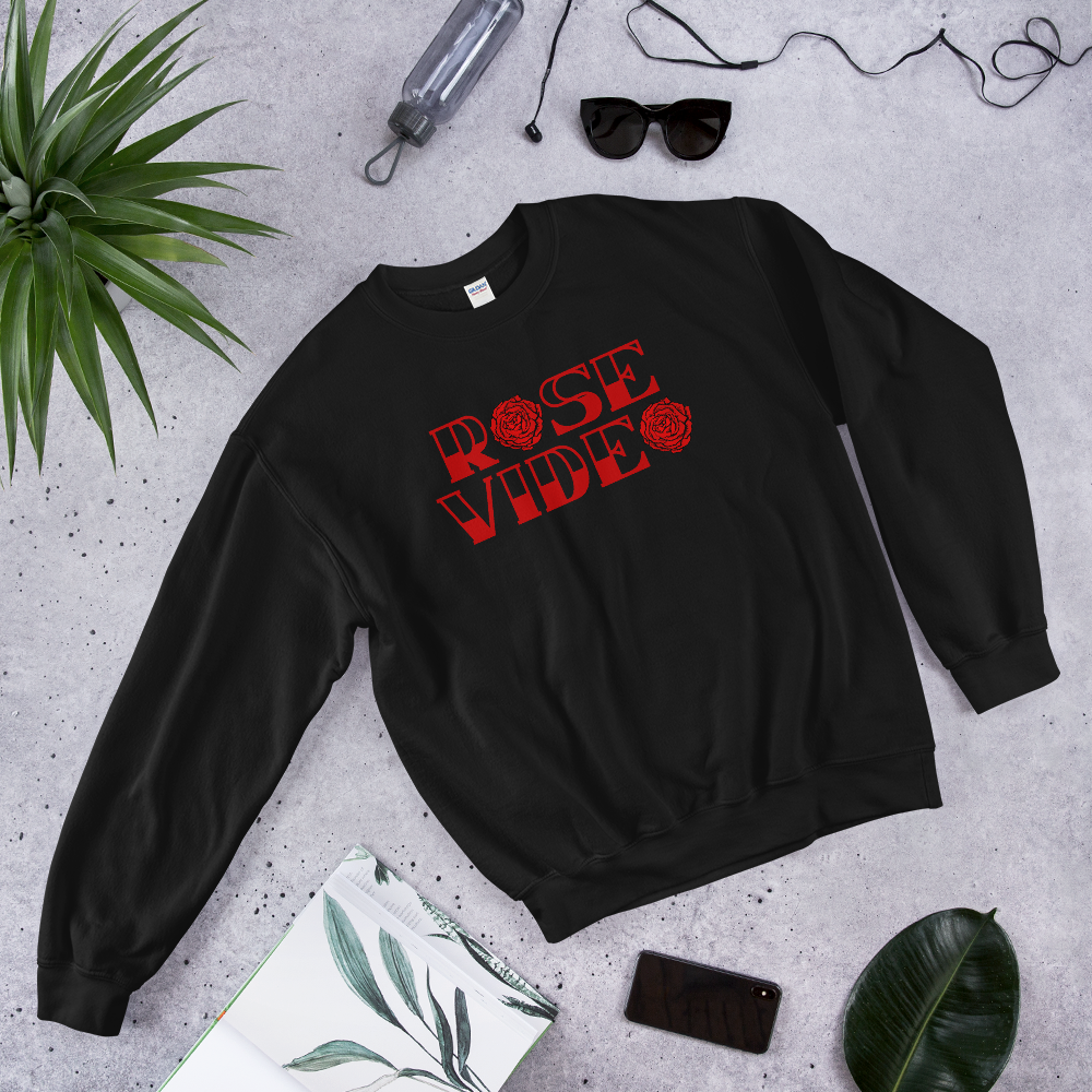 Rose Video Sweatshirt - MurderSheBought