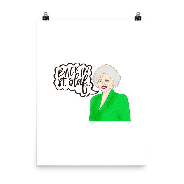 Rose Nylund - Golden Girls - Poster - MurderSheBought