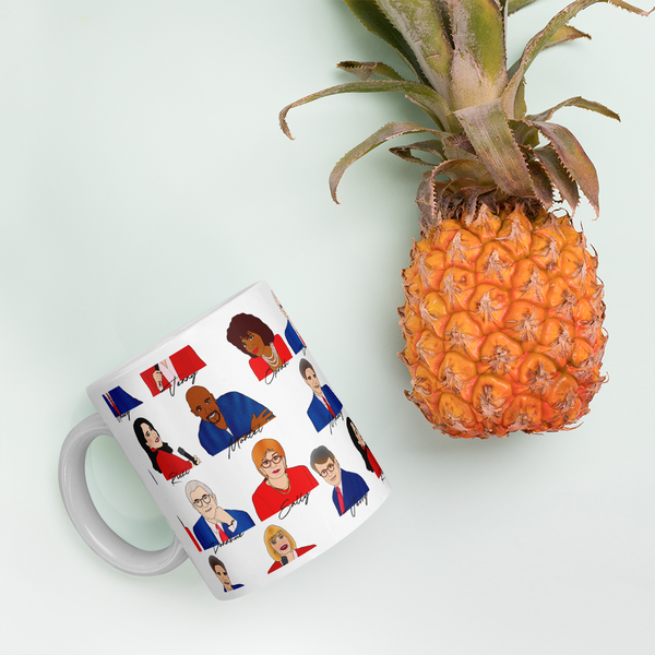 90's Talk Show Hosts - Coffee Mug - MurderSheBought