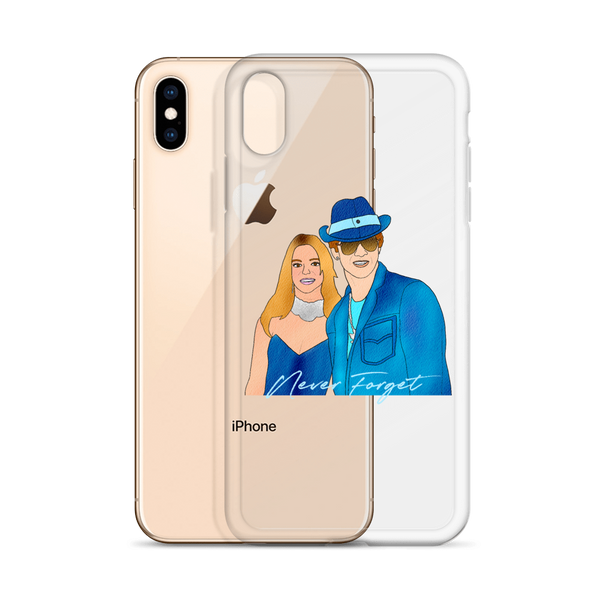 Britney & Justin iPhone Case - MurderSheBought