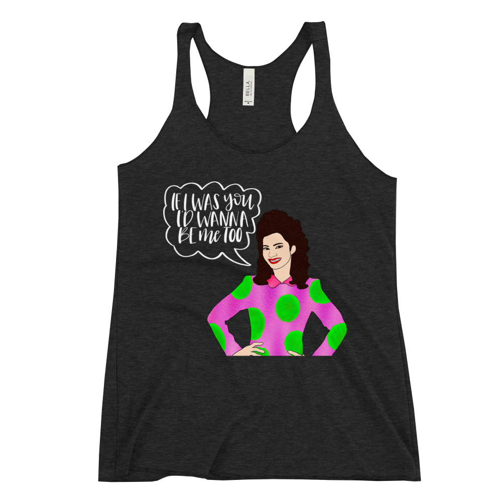 Fran Fine - The Nanny - Racerback Tank - MurderSheBought