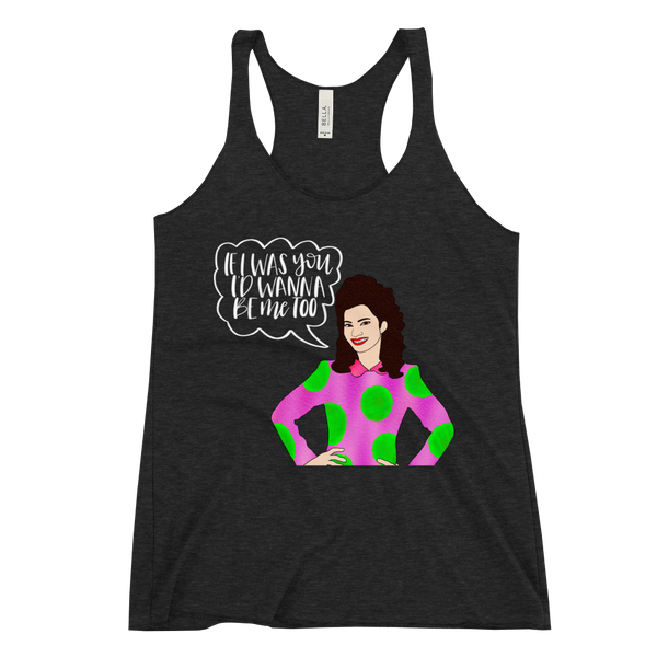 Fran Fine - The Nanny - Racerback Tank - MurderSheBought