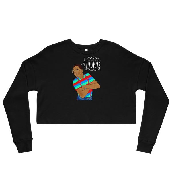 Steve Urkel - Family Matters - Crop Sweatshirt - MurderSheBought