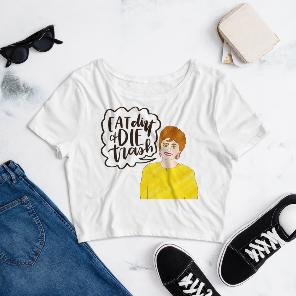 Blanche Devereaux - Golden Girls - Crop Top - MurderSheBought